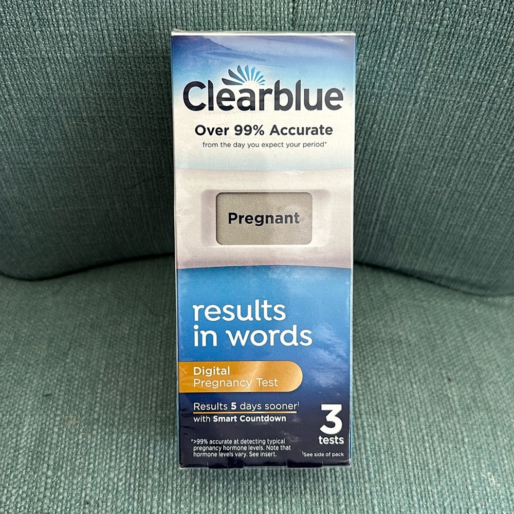 Clearblue Over 99% Accurate Digital Pregnancy Tests
